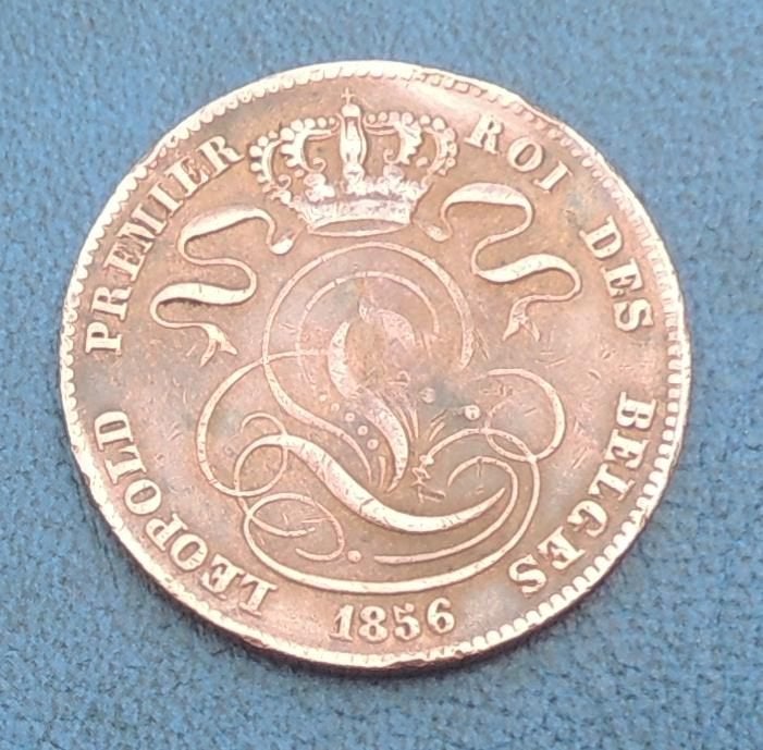 1856 5 centimes, Envoi, Métal, Monnaie en vrac