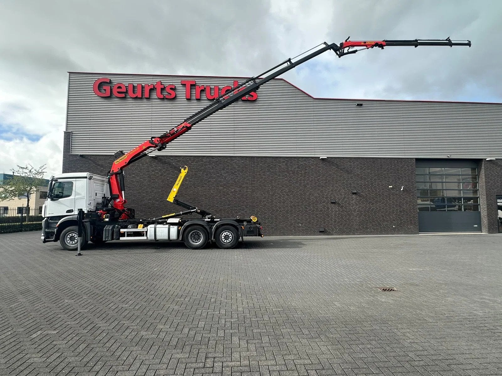 Mercedes-Benz Arocs 2643 6X2 HAAKARM+PALFINGER PK 22002 +PJ, Autos, Achat, Autres carburants, Mercedes-Benz, Automatique