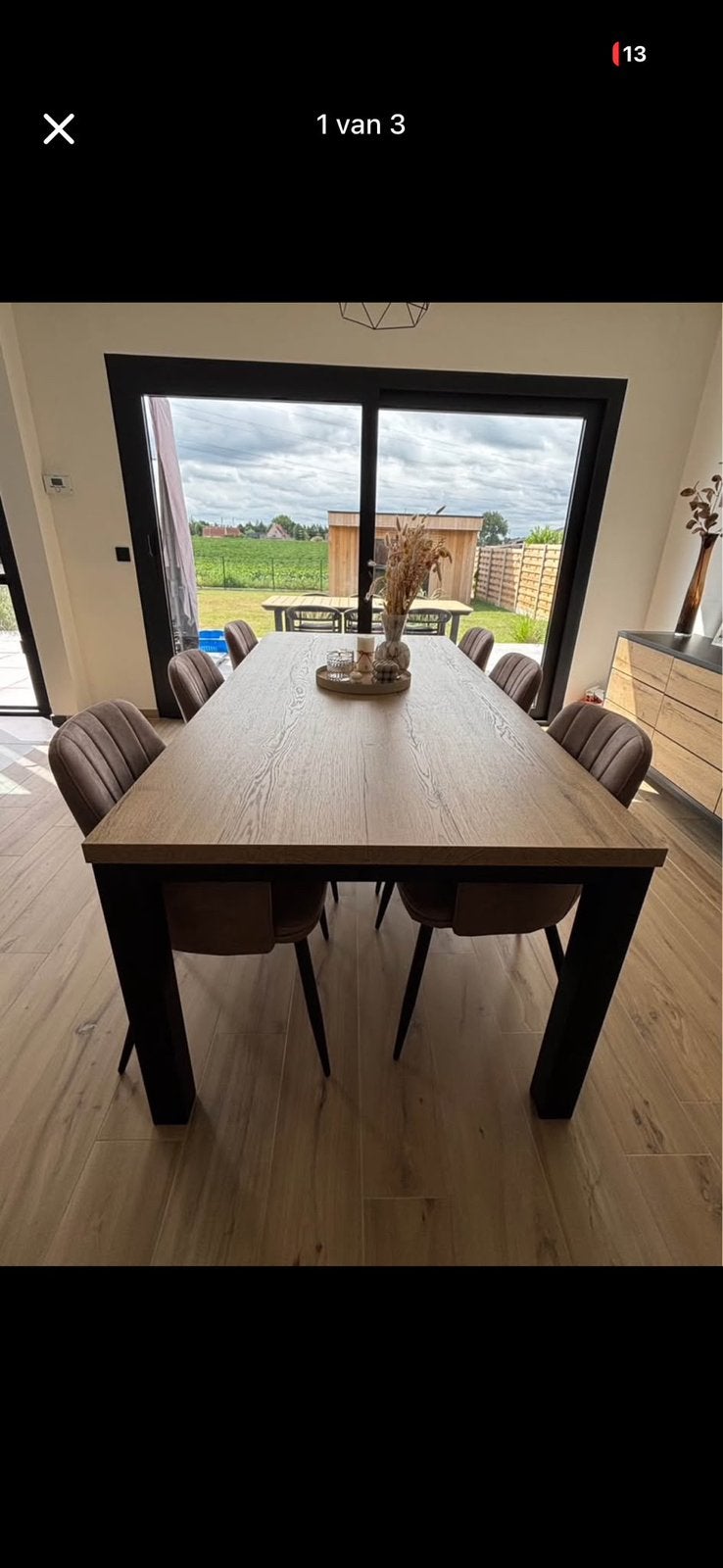 Livingtafel te koop, Huis en Inrichting, Tafels | Eettafels, Ophalen of Verzenden, Zo goed als nieuw