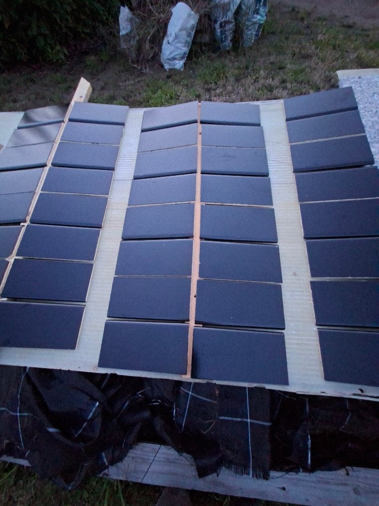 Plinthes GILLIOT hemiksem noires, Enlèvement, Utilisé