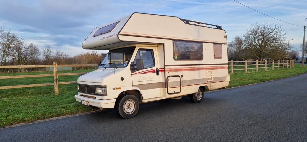 Fiat ducato camper, Alkoof, Koelkast, Fiat, Particulier