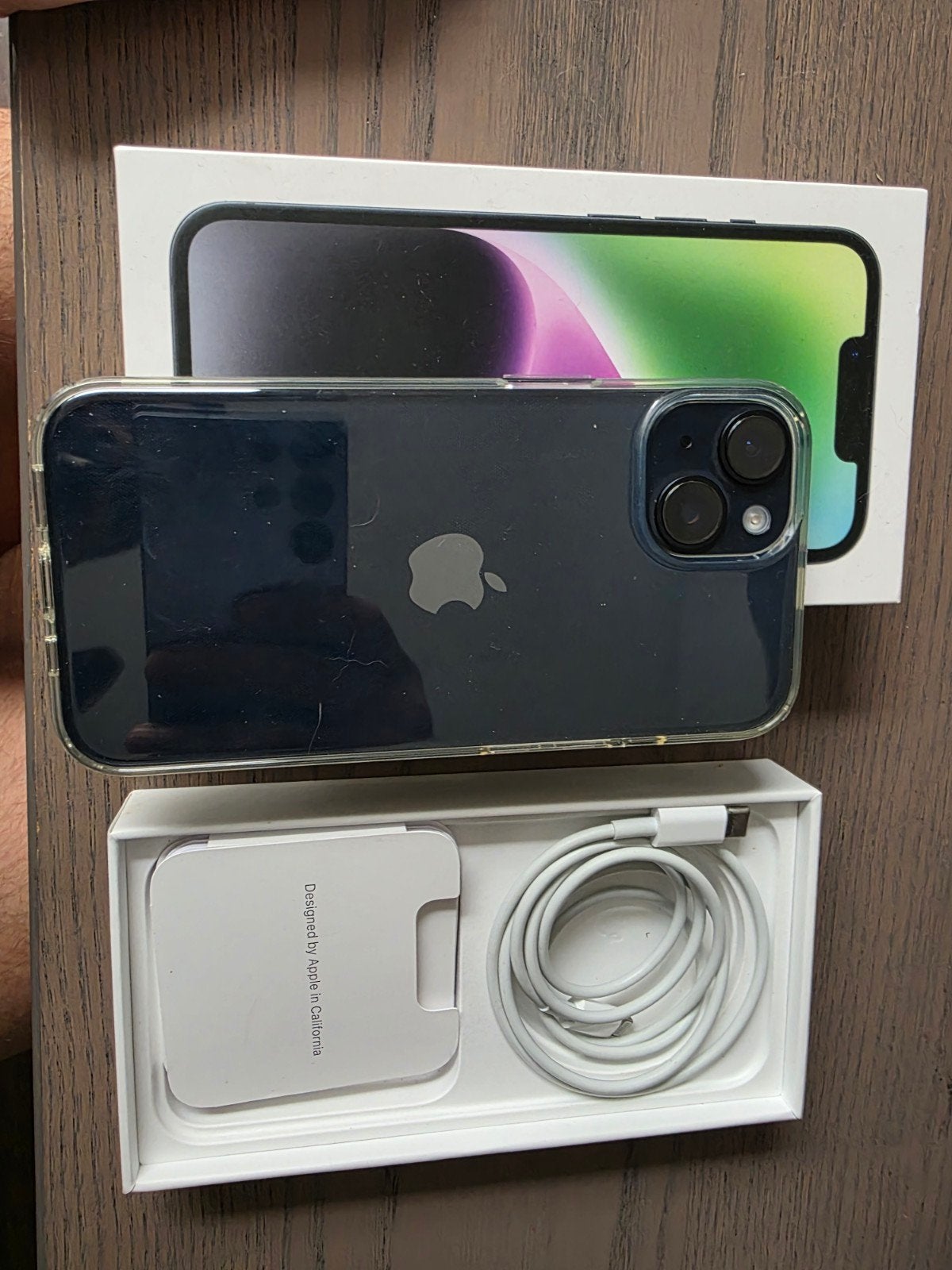 iPhone 14, 128gb zwart 99% batterij, Télécoms, Téléphonie mobile | Apple iPhone, Enlèvement, Noir, 128 GB, IPhone 14