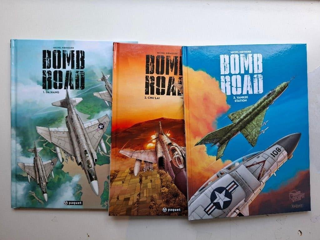 BOMB ROAD TOMES 1 à 3 SERIE COMPLETE PAQUET TTBE REED, Livres, Série complète ou Série, Enlèvement ou Envoi, Comme neuf