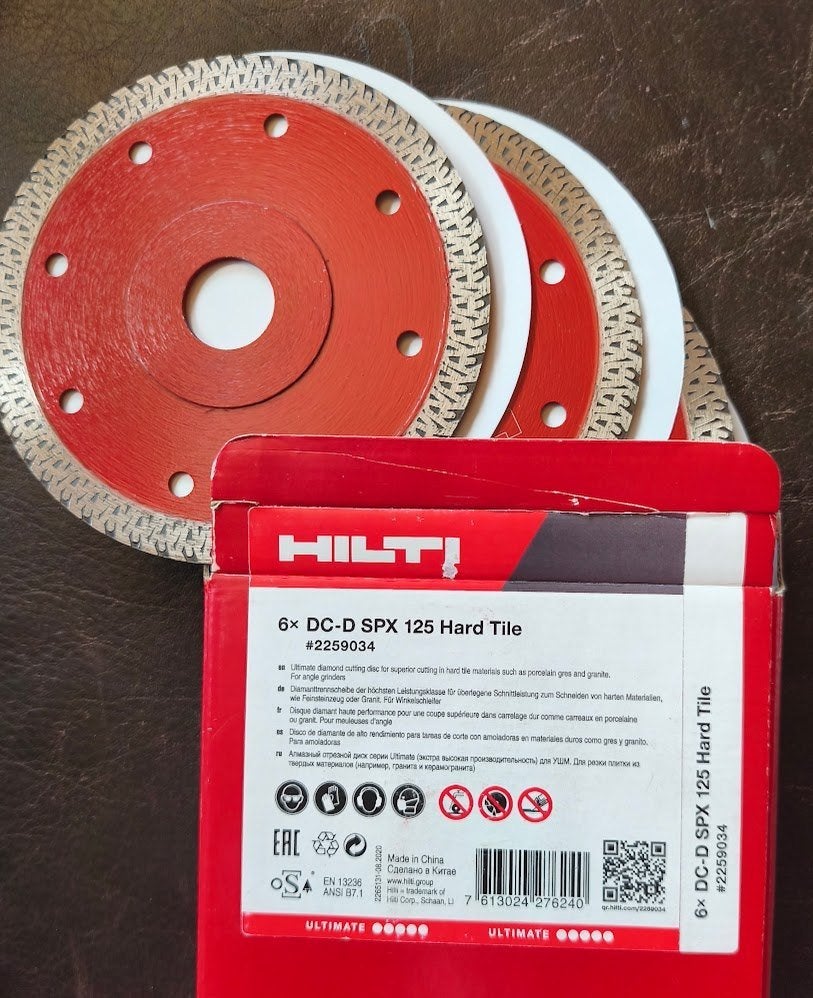 disques à carreaux Hilti 125 mm 6 pièces, Enlèvement ou Envoi, Neuf, Autres types