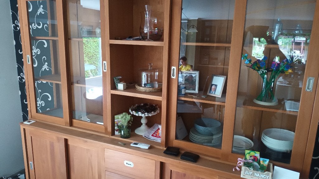 Grote Teak kast ( Laatste 2 dagen te koop ), Huis en Inrichting, Ophalen, 250 tot 300 cm, 200 cm of meer, Met lade(s)