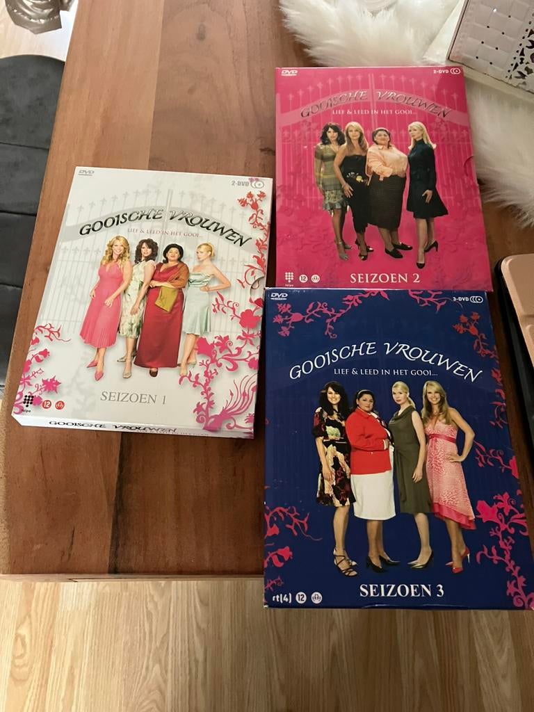 3 dvds Gooische vrouwen, Enlèvement, Comme neuf
