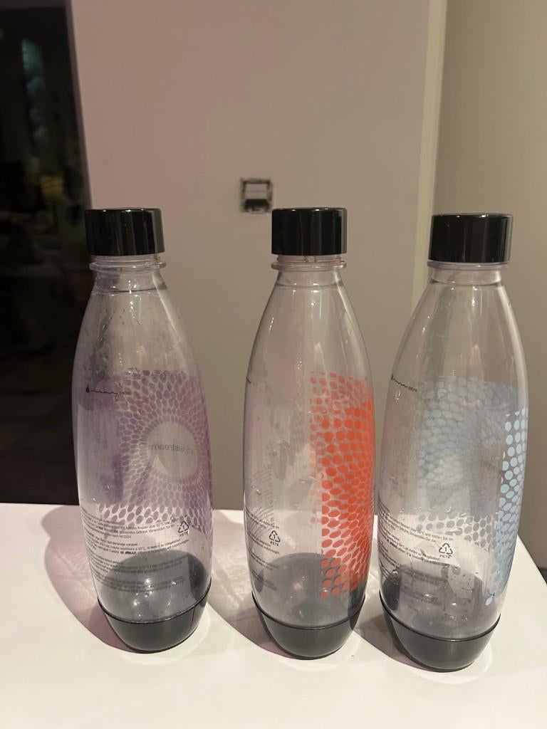 Sodastream + 5 flessen, Ophalen, Zo goed als nieuw