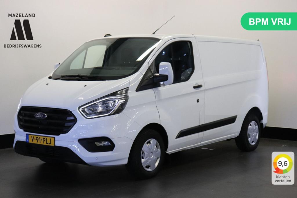 Ford Transit Custom 2.0 TDCI 130PK EURO 6 - Airco - Cruise -, Auto's, Wit, Bedrijf, Handgeschakeld, 184 g/km