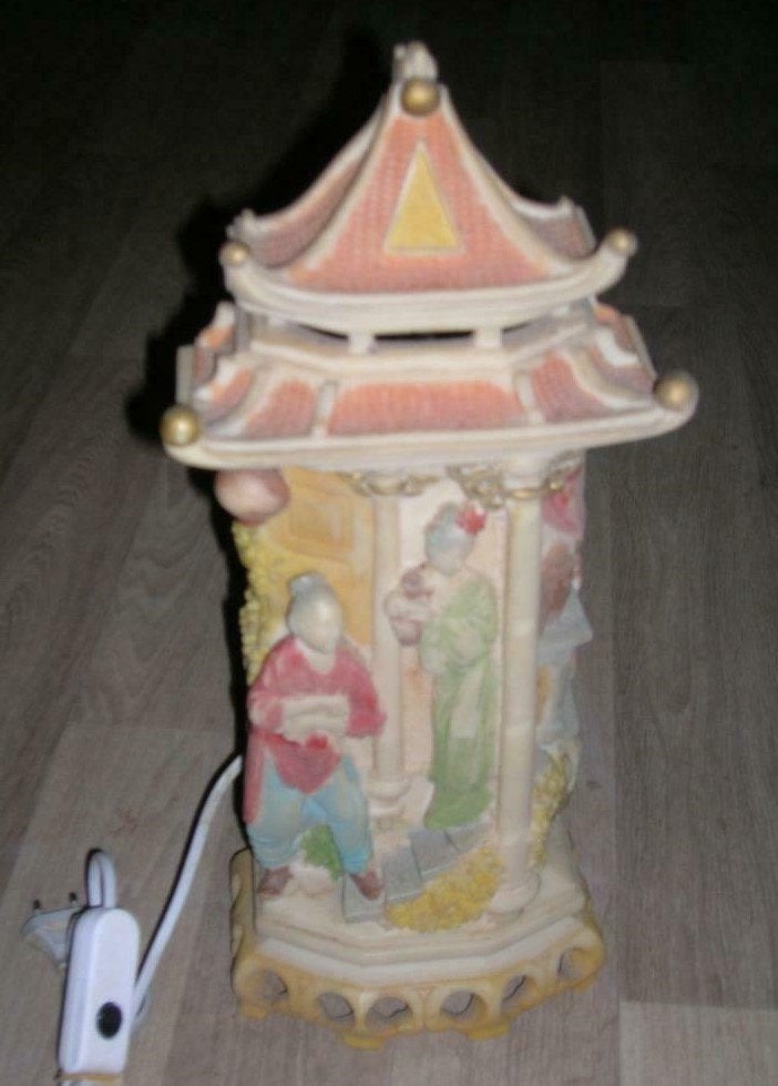 Chinese lamp, Ophalen