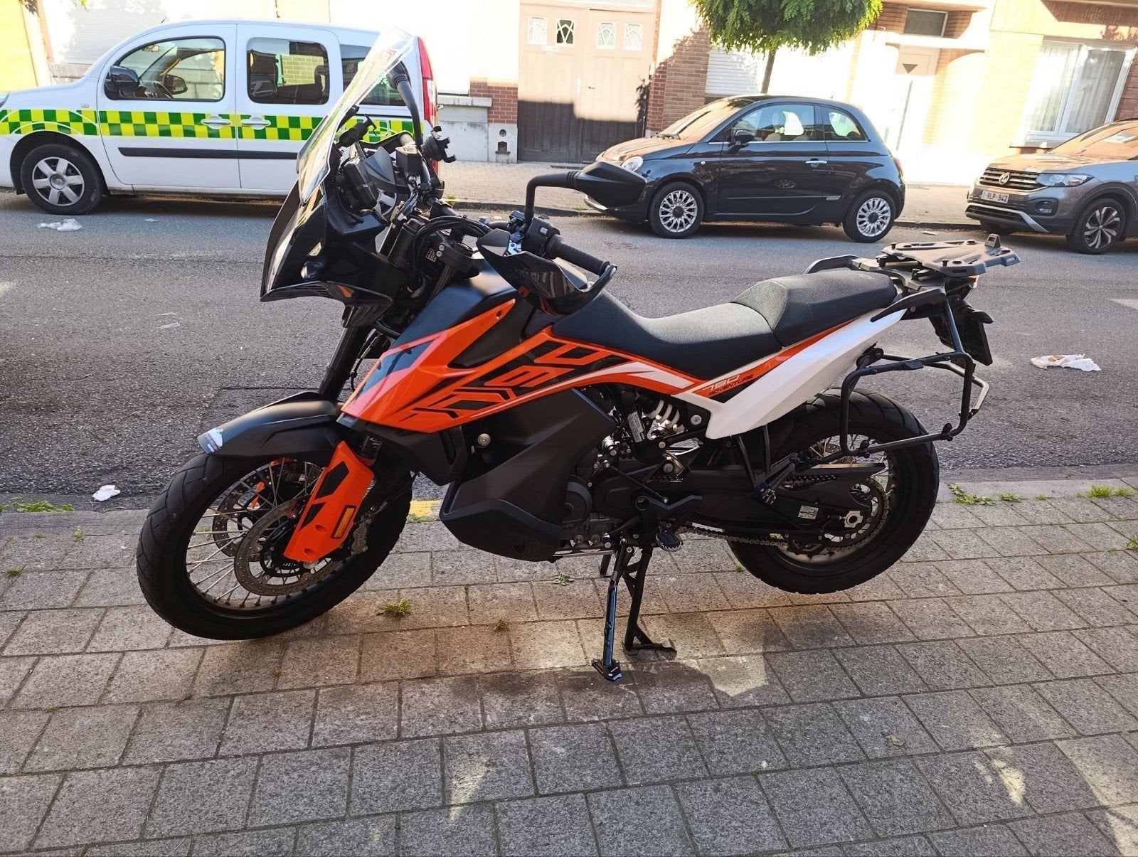 magnifique KTM adventure 790 packs raly, 750 cm³, Plus de 35 kW, 2 cylindres, Poignées chauffantes
