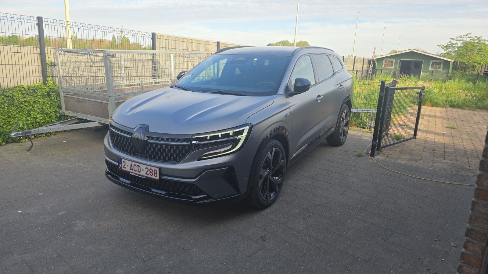 zeer mooie renault espace, Autos, Renault, Argent ou Gris, Euro 6, 5 portes, 5 places