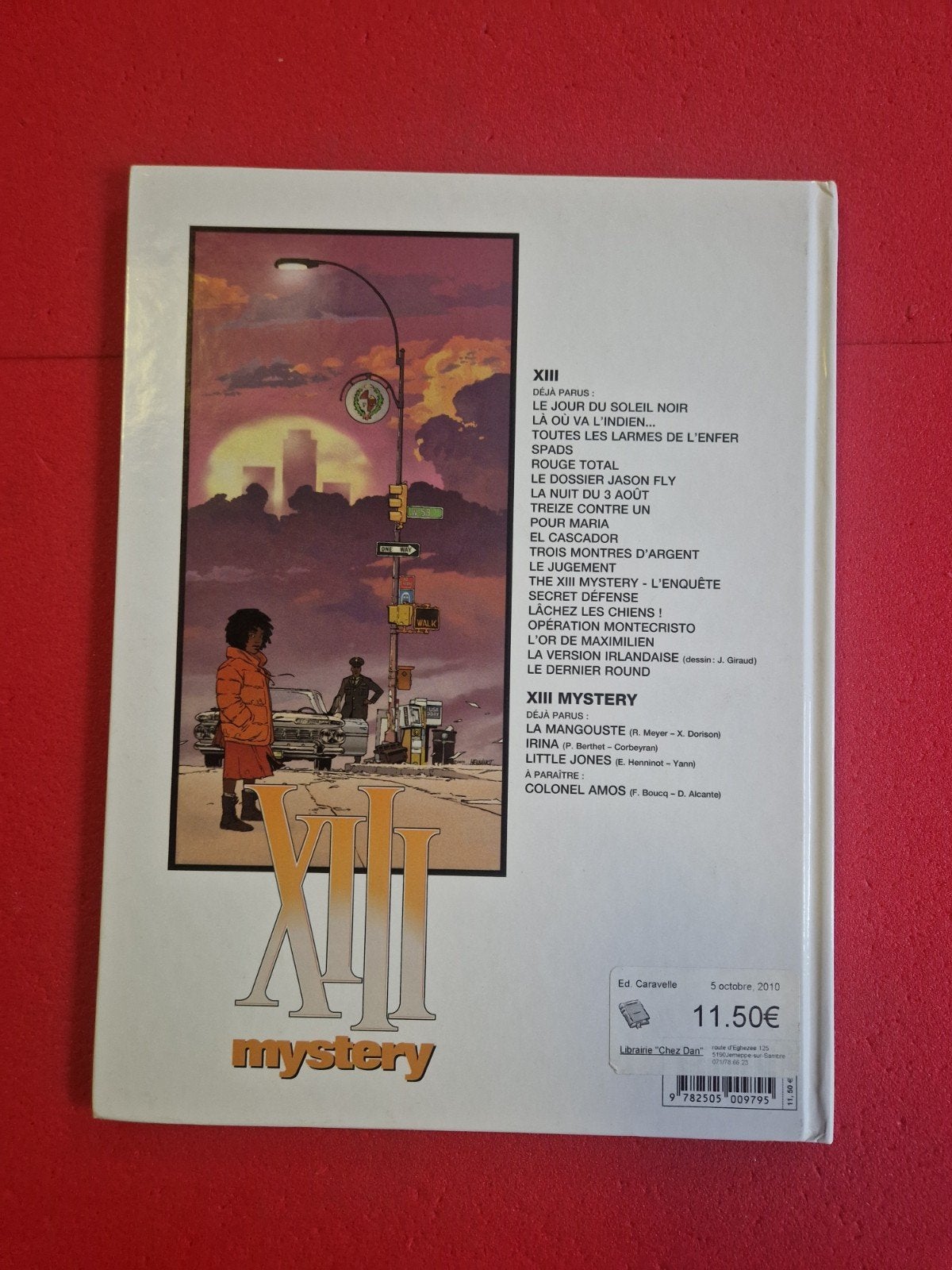 bd xiii mystery 3,EO
En bon état
Bd en français, Beaucoup d, Boeken, Ophalen of Verzenden