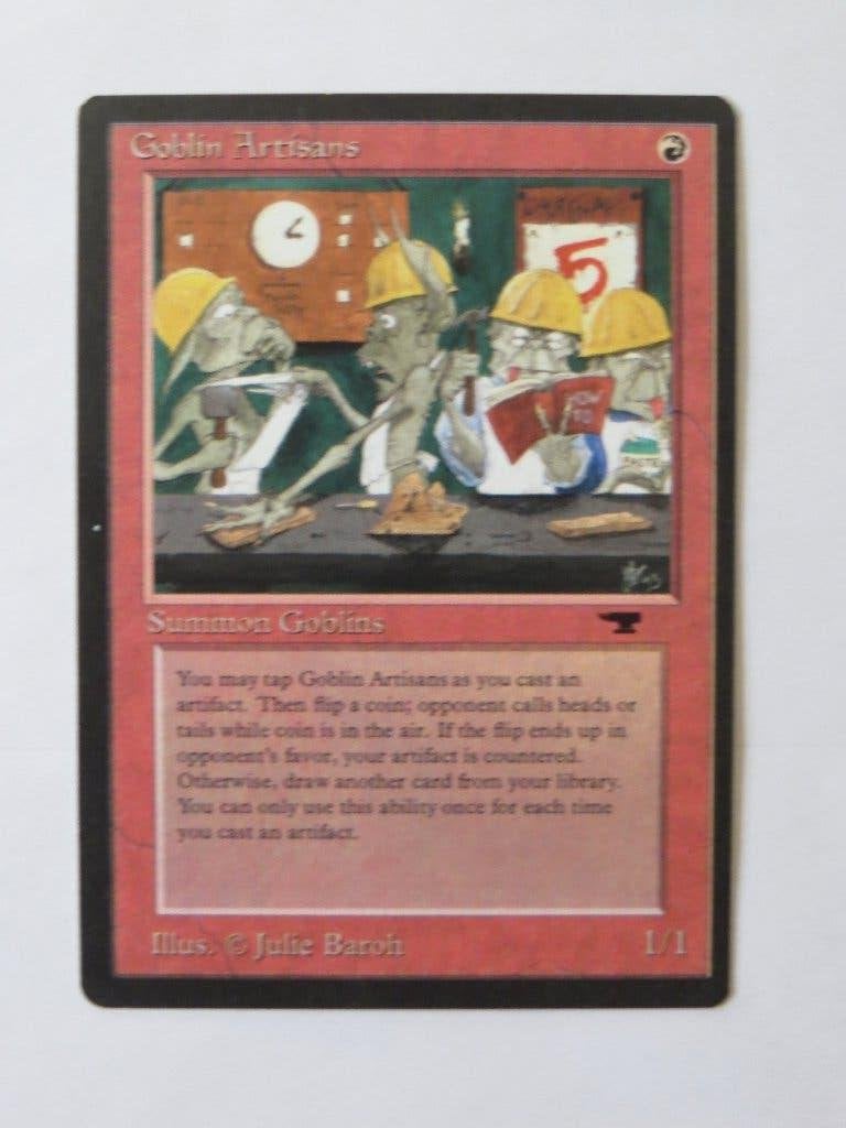 Goblin Artisans (Magic The Gathering - Antiquities), Hobby en Vrije tijd, Verzamelkaartspellen | Magic the Gathering, Ophalen of Verzenden
