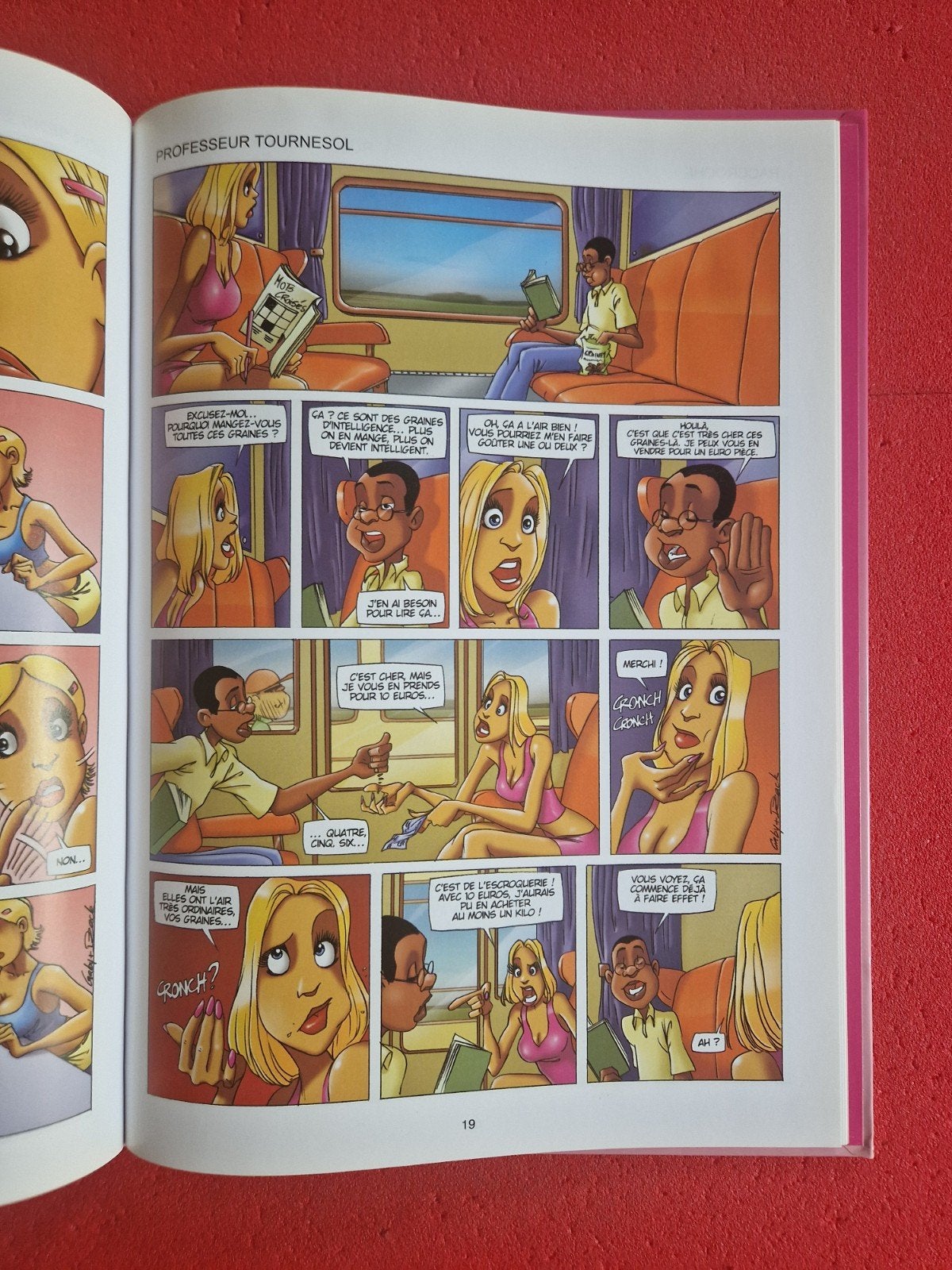 bd les blondes 4, Enlèvement ou Envoi