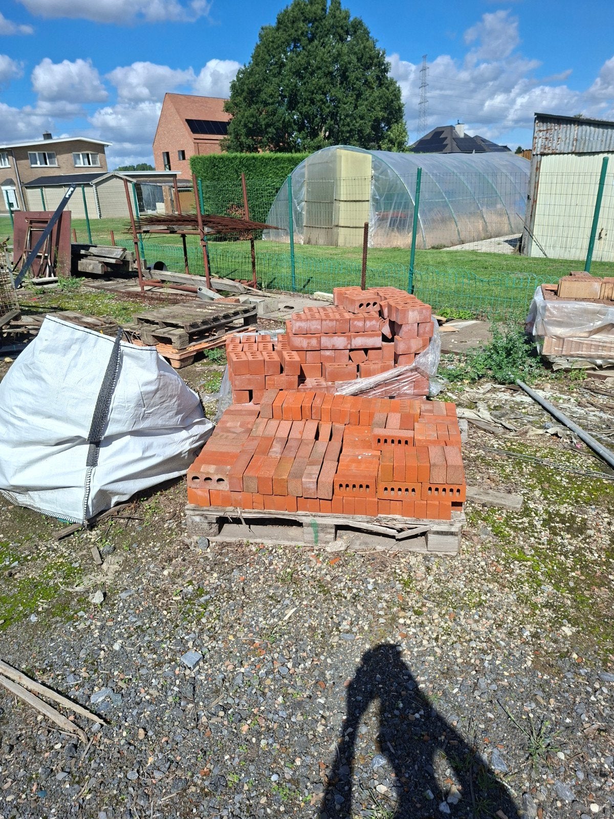bouwmaterialen snelbouwstenen en riolering, Bricolage & Construction, Enlèvement
