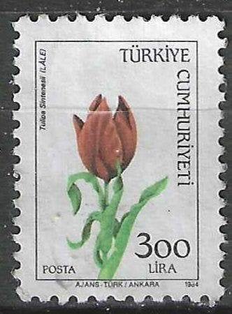 Turkije 1984 - Yvert 2444 - Tulipa sintenisii   (ZG), Verzenden, Postfris