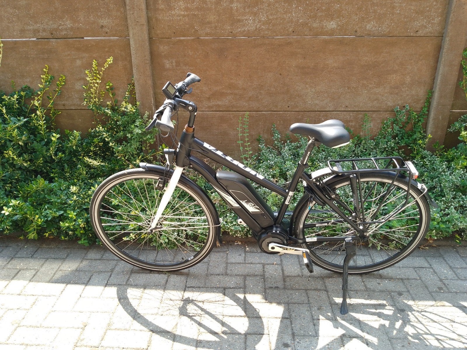 Elektrische fiets middenmotor Norta, Ophalen