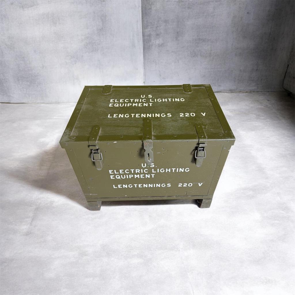 Caisse Militaire Lampes cables, Enlèvement, Armée de terre, Autres types