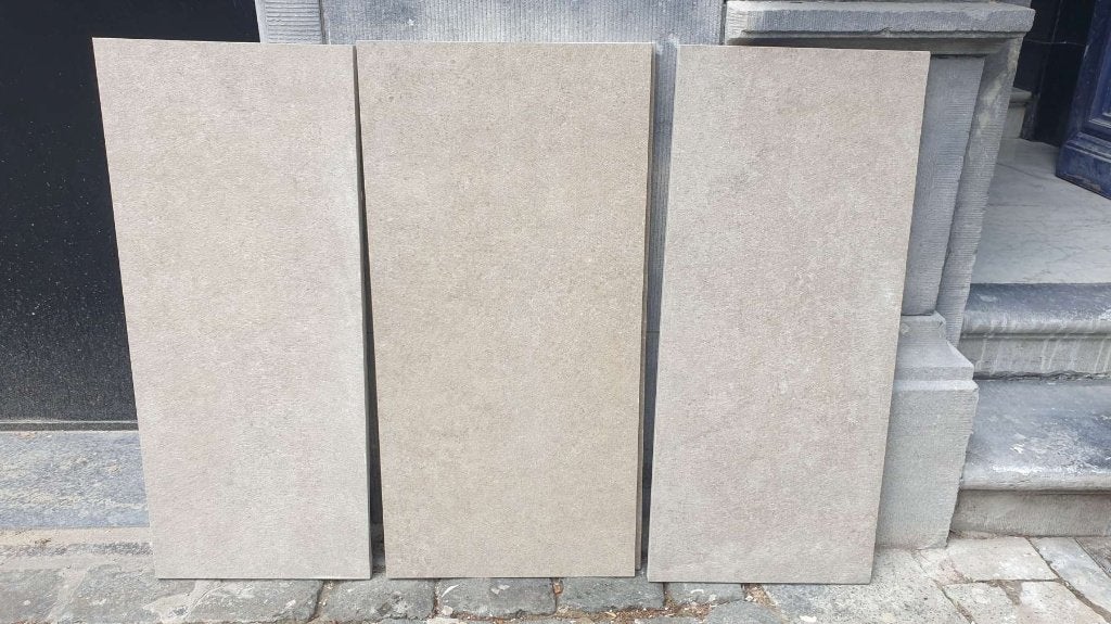 6 tegels Cotto D'este Pura Sand hammered 20mm, 1,932 totaal, Enlèvement