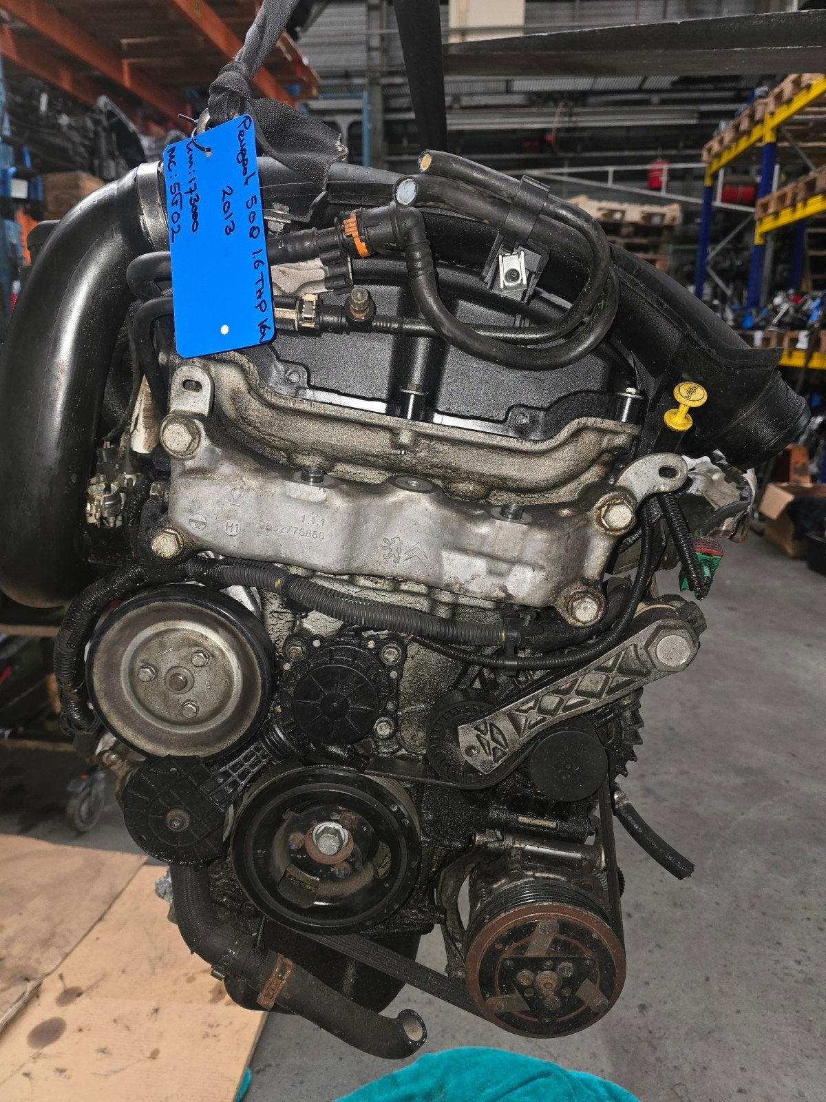 Moteur Peugeot 508 1.6 THP 16V 5F02, Enlèvement ou Envoi, Peugeot