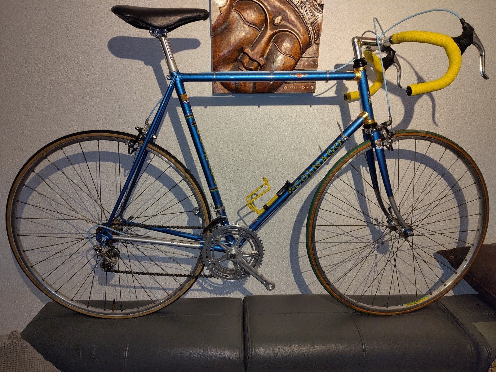 colnago super maat maat59-60, Autres marques, 10 à 15 vitesses, Frein sur jante, 57 à 61 cm