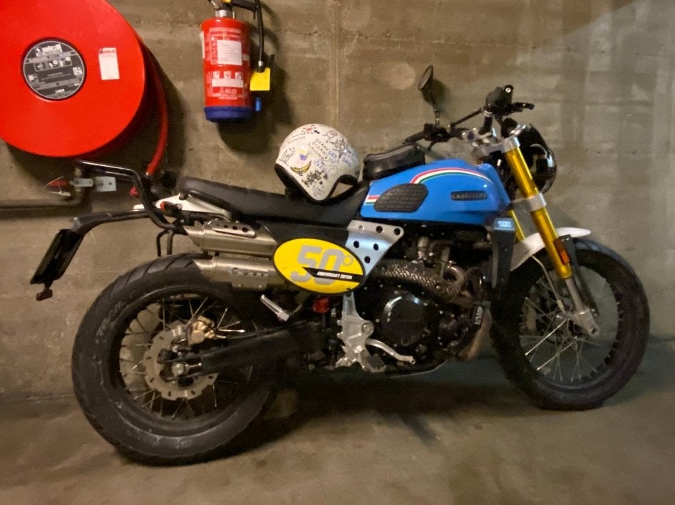 Speciale editie Fantic Caballero 500 — 50e verjaardag, Motoren, Ophalen, 1 cilinder, 12 t/m 35 kW