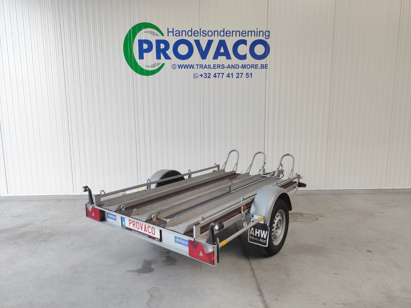Motortrailer 3motoren • BW-TRAILERS • 750kg • coc-attest, Ophalen