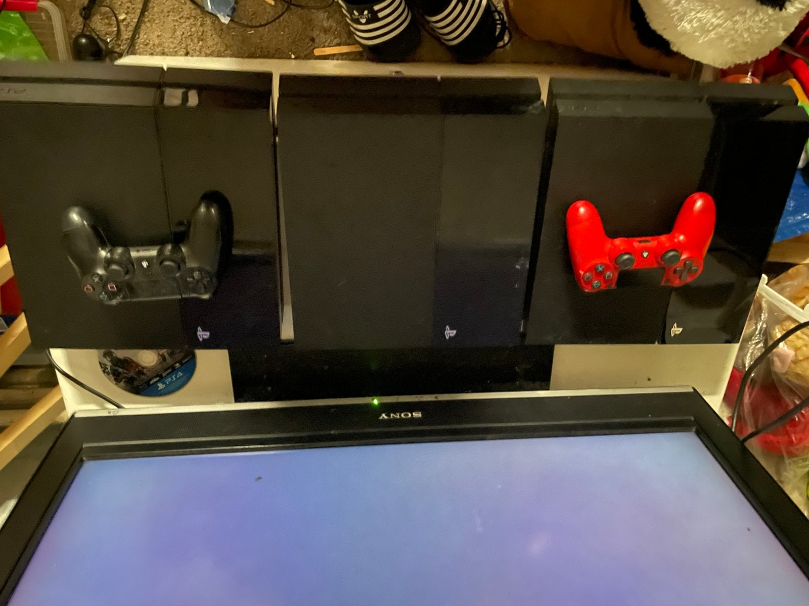1werkende en 2kapote ps4+3controllers, Muziek en Instrumenten, Dj-sets en Draaitafels, Ophalen, Zo goed als nieuw