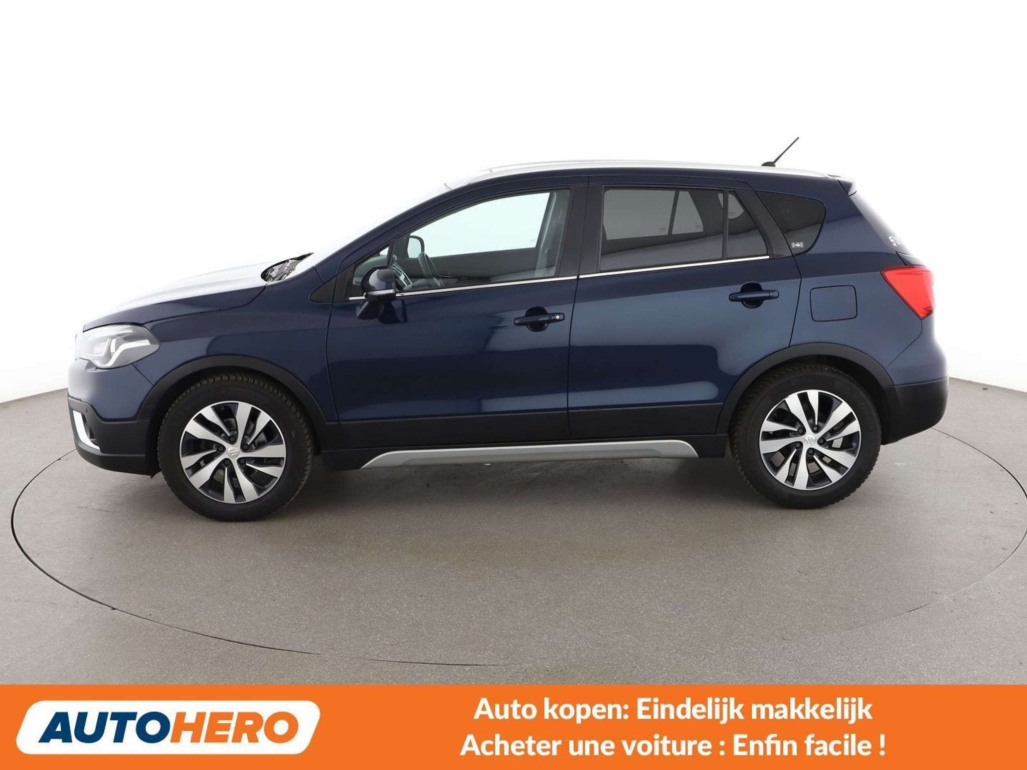 Suzuki S-Cross 1.4 BoosterJet Mild-Hybrid Comfort+ 4x4, Autos, Suzuki, Cuir, Achat, Noir, 5 portes