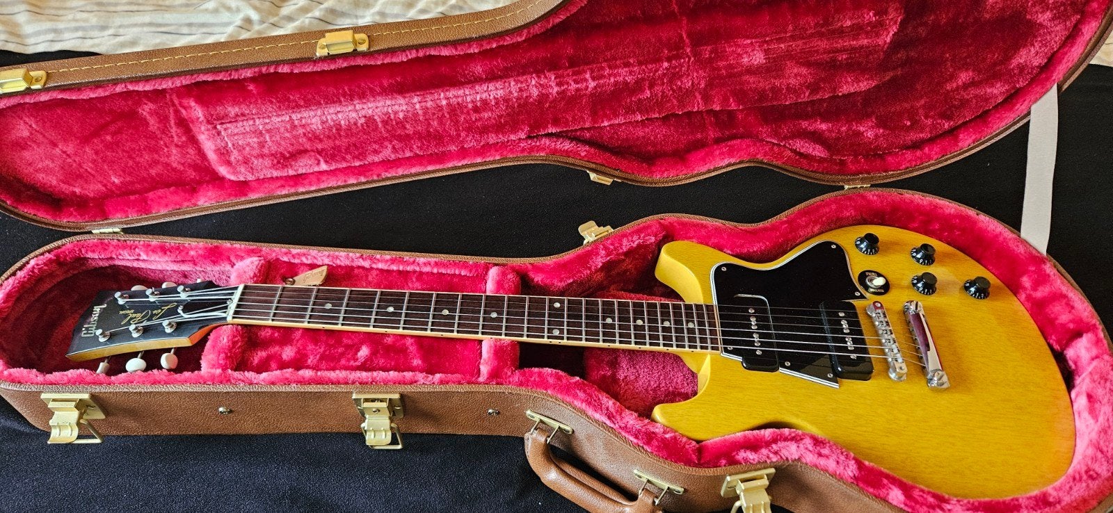 Gibson Les Paul Special Double Cut TV Yellow 1994 - zeldzaam, Muziek en Instrumenten, Ophalen, Gebruikt, Solid body, Gibson