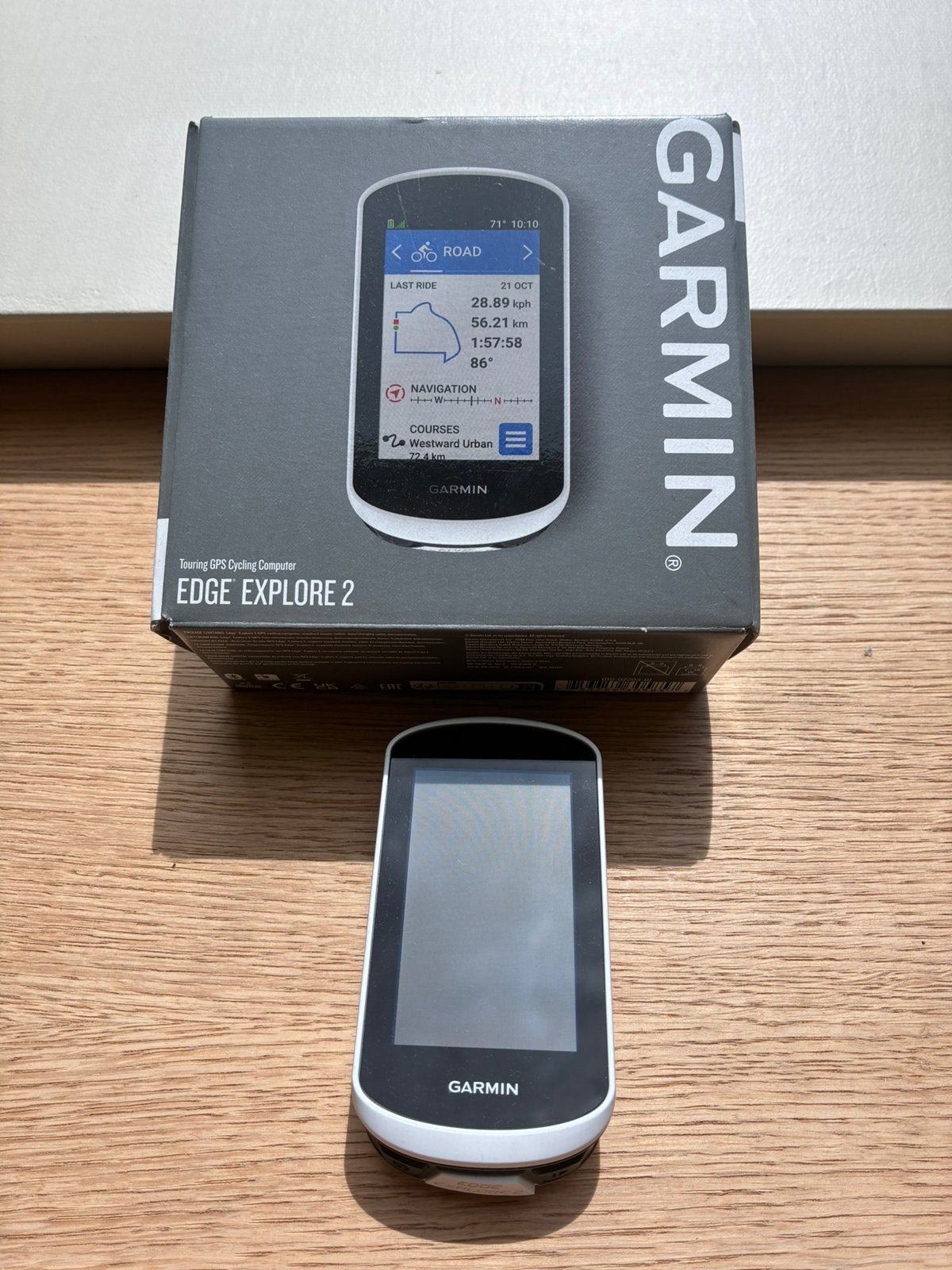 Garmin Edge Explore 2 Fietscomputer, Fietsen en Brommers, Ophalen, Zo goed als nieuw