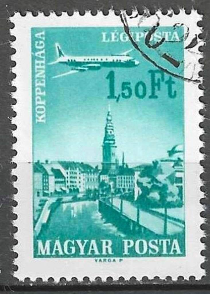 Hongrie 1966/1967 - Yvert 284PA - Courrier à desinatio (ST), Envoi, Affranchi