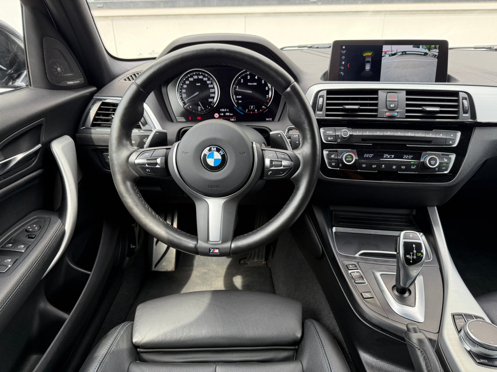 BMW 120i Sport Automaat - Harman Kardon - Navi Pro - M Brake, Cuir, Argent ou Gris, Achat, Entreprise