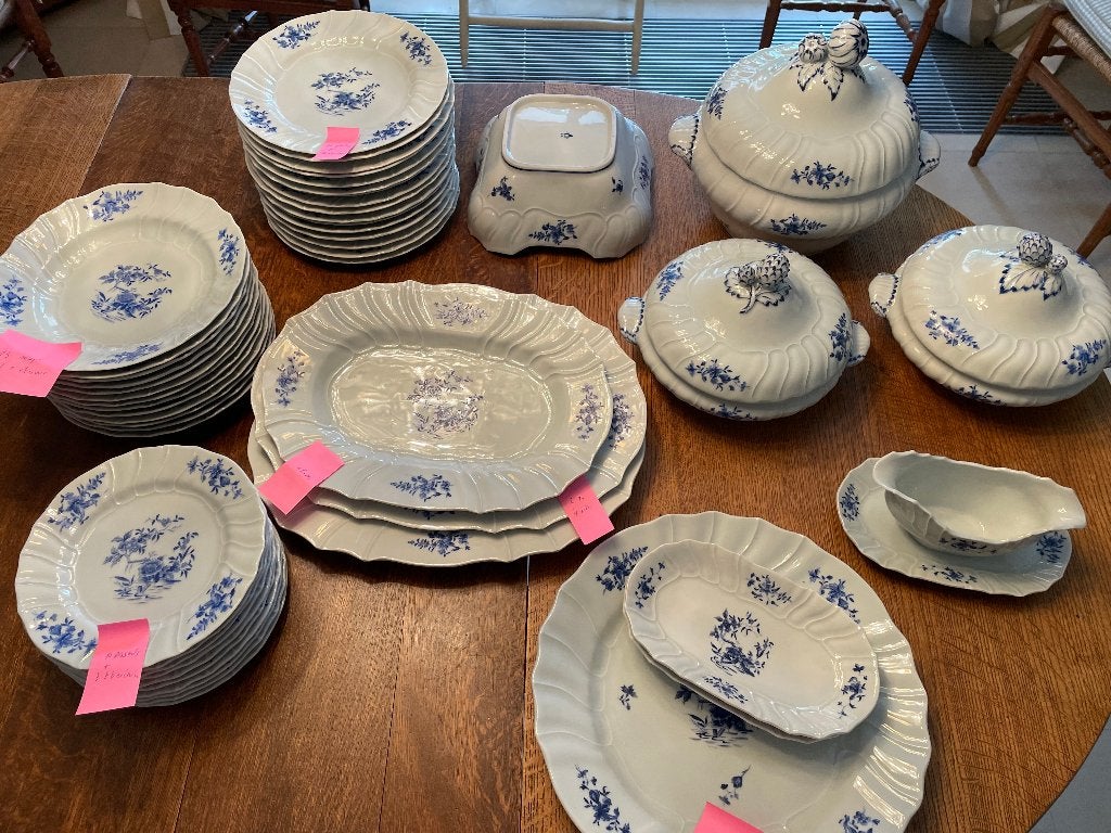 SERVICE PORCELAINE DEMEULDRE COCHÉ -1942, Enlèvement, Porcelaine
