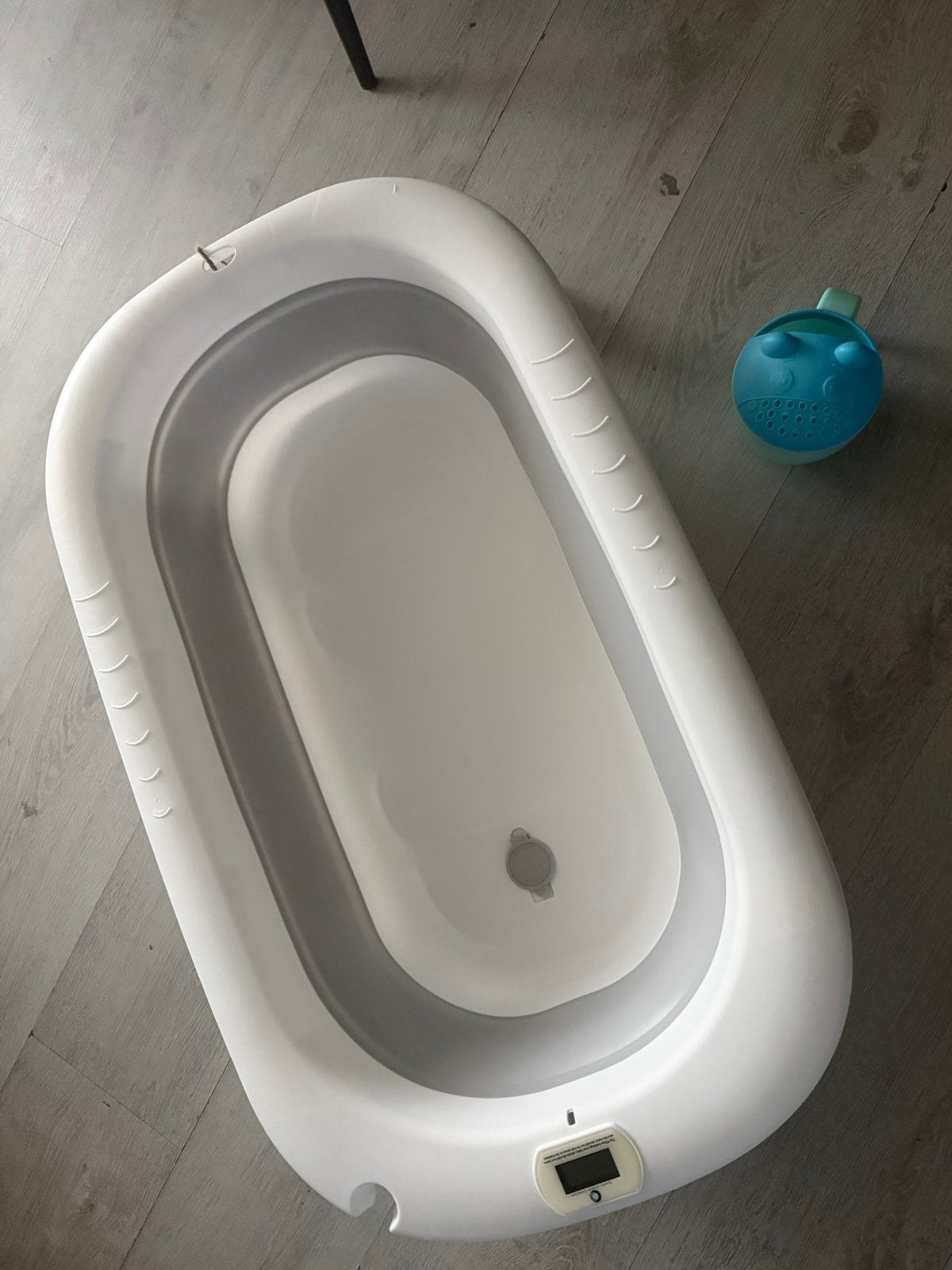 Opvouwbaar babybadje met waterschepje, Ophalen, Zo goed als nieuw, Badje