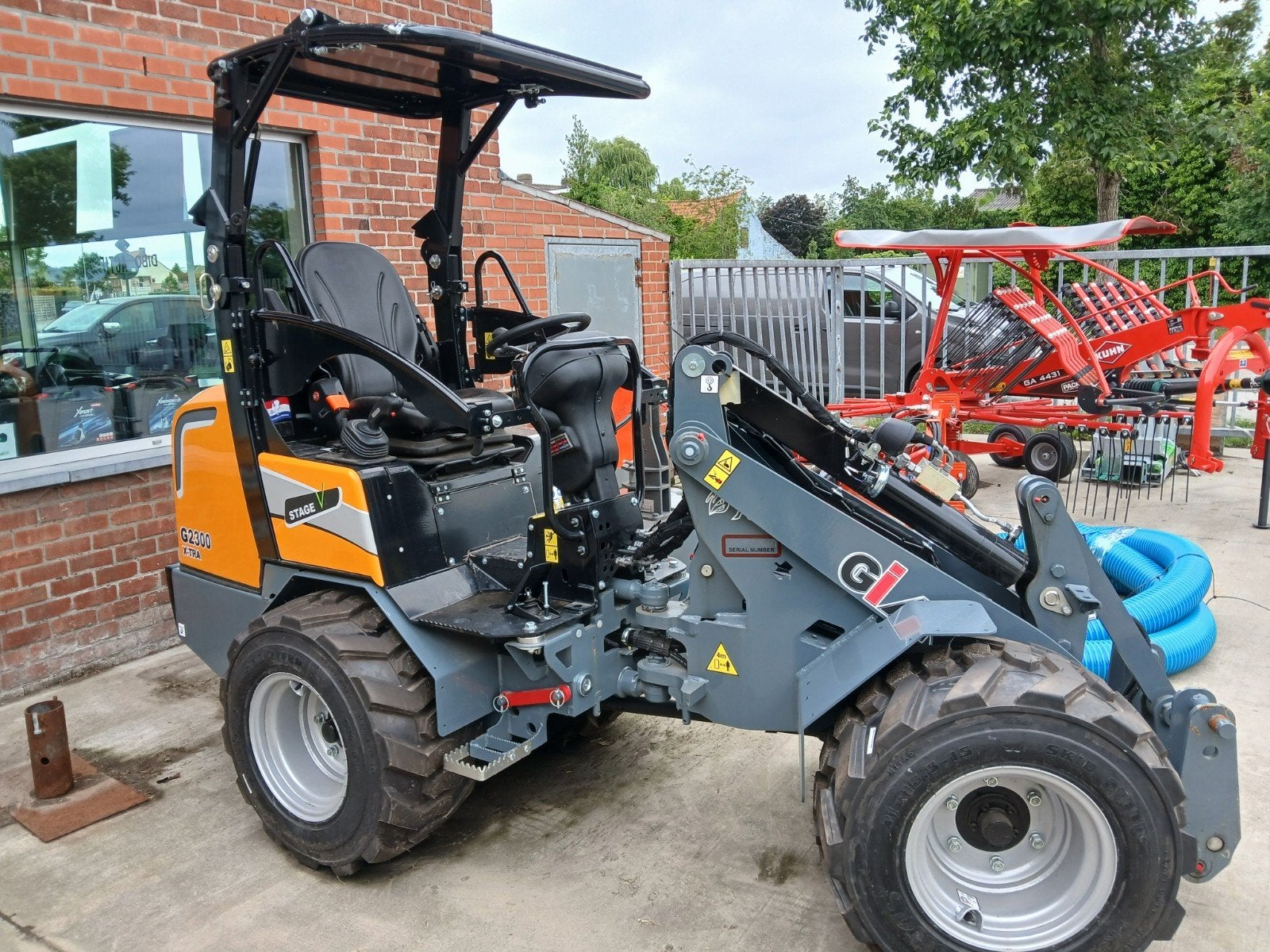 Giant g2300 xtra, Ophalen