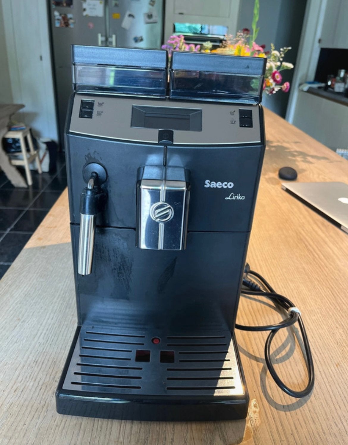 Espresso apparaat Saeco Lirika, Elektronische apparatuur, Koffiezetapparaten, Ophalen of Verzenden, Zo goed als nieuw, Espresso apparaat