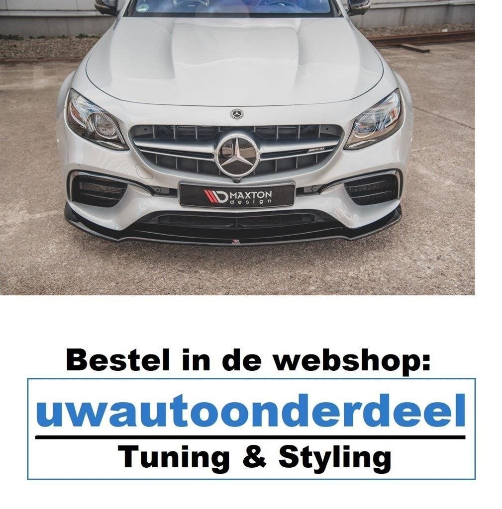 Maxton Mercedes E63 AMG W213 Spoiler Lip Splitter, Verzenden