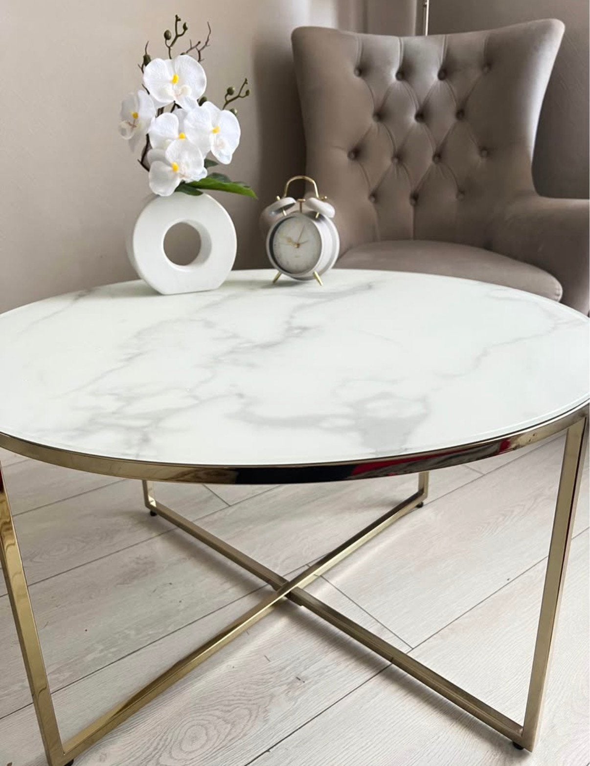 table de salon, Maison & Meubles, Enlèvement, Comme neuf