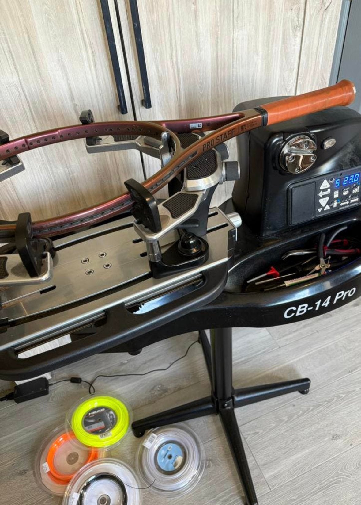 Snaar voor tennisrackets, Sport en Fitness, Tennis, Zo goed als nieuw, Grip of Snaar, Wilson, Ophalen