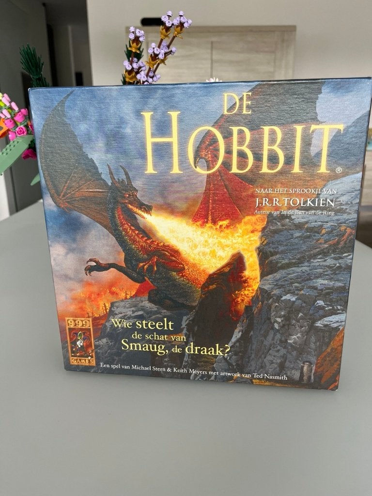 De Hobbit bordspel – 999 Games 2001 – Tolkien / Smaug, Trois ou quatre joueurs, Enlèvement ou Envoi, Comme neuf, 999 games