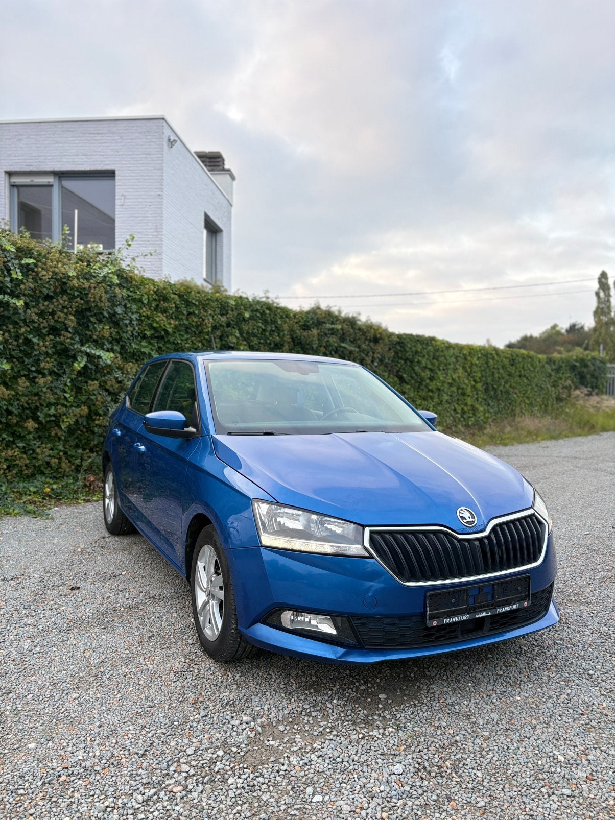 Skoda fabia 2019 benzine 1.0, Auto's, Voorwielaandrijving, Stof, Blauw, 5 deurs