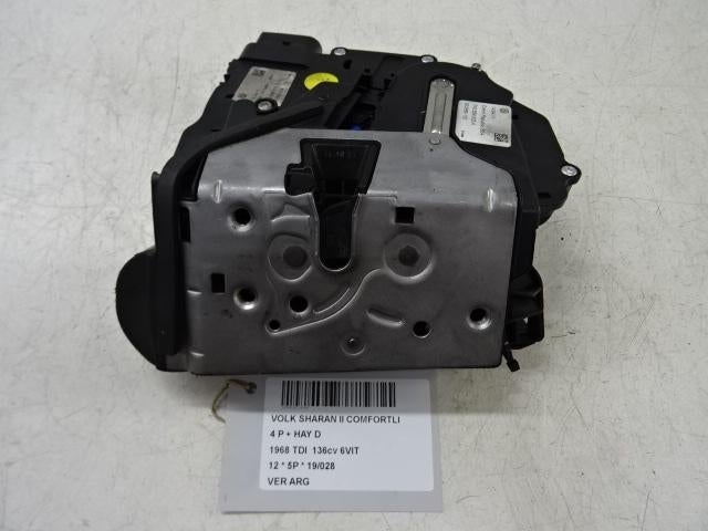 PORTIERSLOT LINKS ACHTER Sharan (7N) (7N0839015C), Gebruikt, Achter, Volkswagen