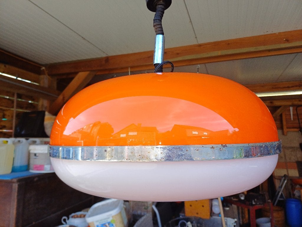 Vintage space age lamp, Antiek en Kunst, Ophalen