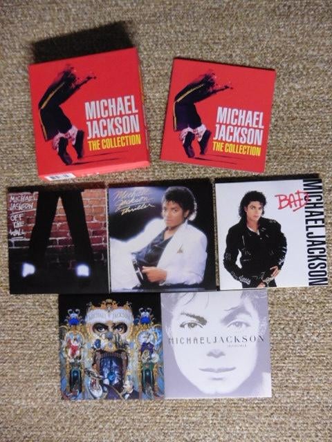 Michael Jackson The Collection (boxset 5 cd's), Enlèvement ou Envoi, 1980 - 1989, Comme neuf, Coffret