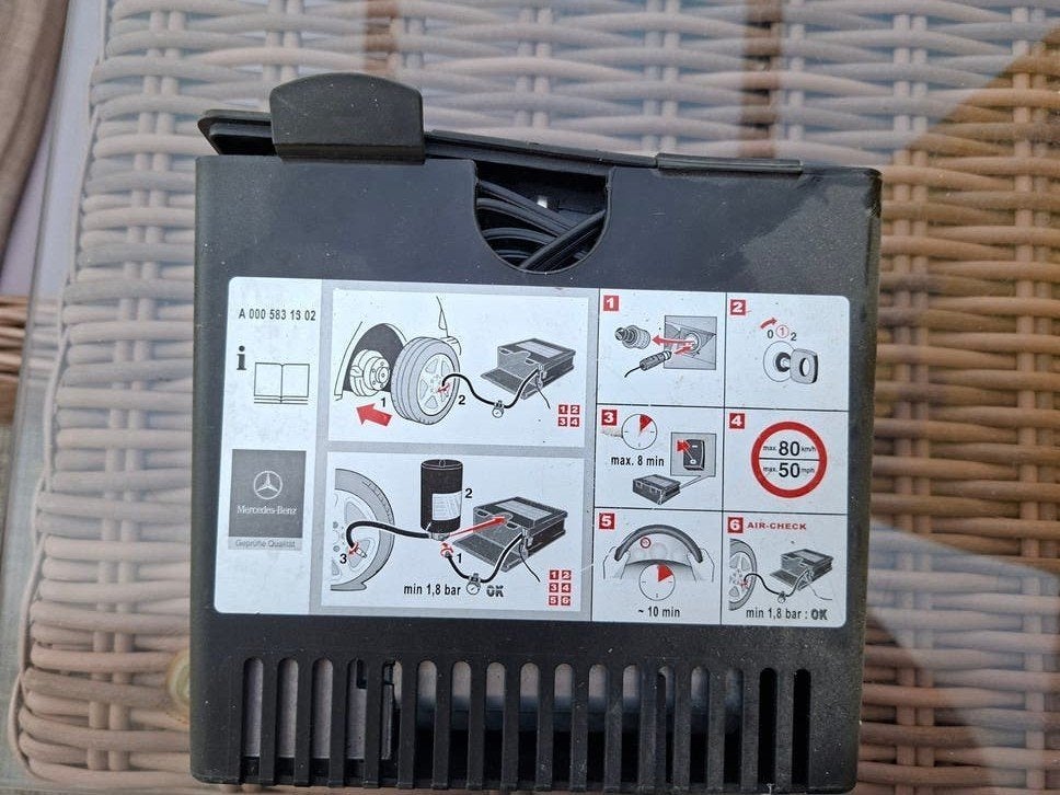 12V bandenpomp / compressor voor sigarettenaansteker, Auto diversen, Ophalen, Nieuw