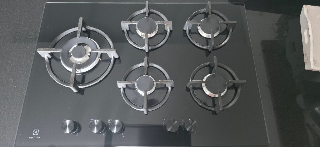 Electrolux gasfornuis KGG7567K, Elektronische apparatuur, Ophalen, Gebruikt, Tussenbouw, Gas