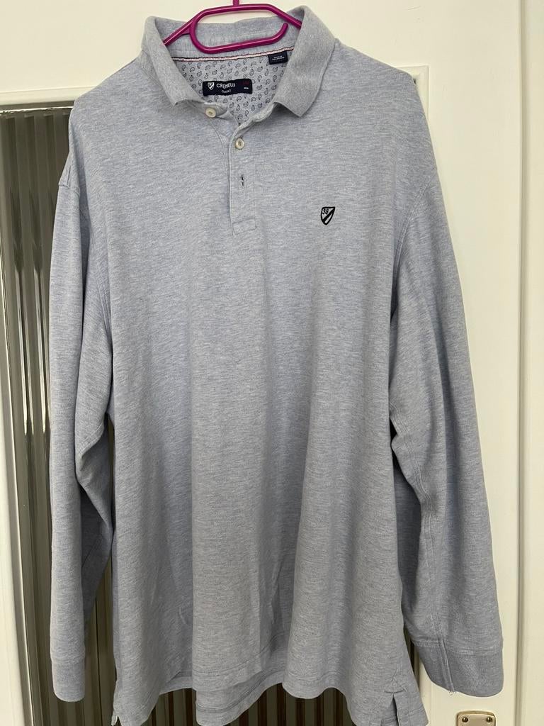 Polo Cremieux. Maat xxl. Lange mouwen, Kleding | Heren, Verzenden, Zo goed als nieuw, Blauw