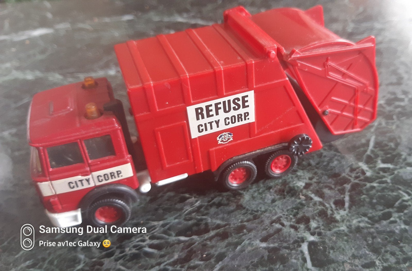 Camion à ordures Matchbox Super Kings, Enlèvement ou Envoi, Matchbox