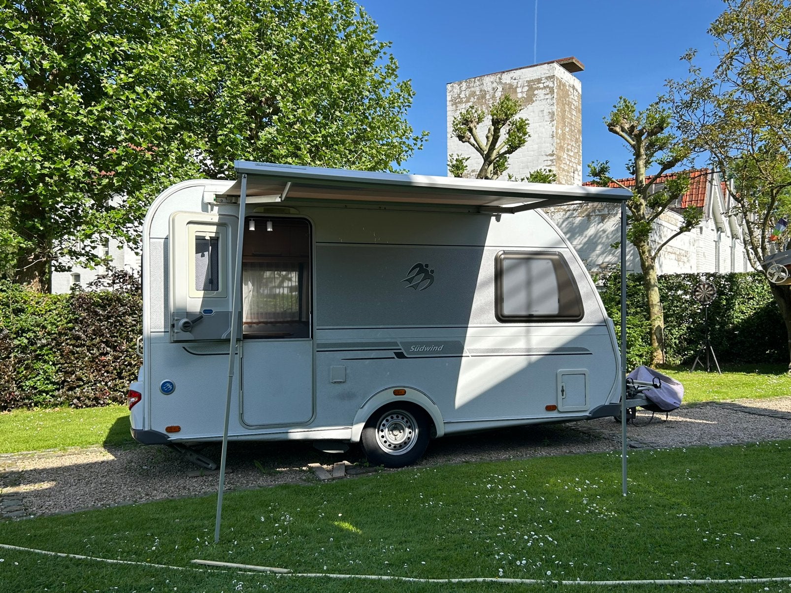 Knaus sudwind 400 fd, Caravanes & Camping, Enlèvement, Utilisé